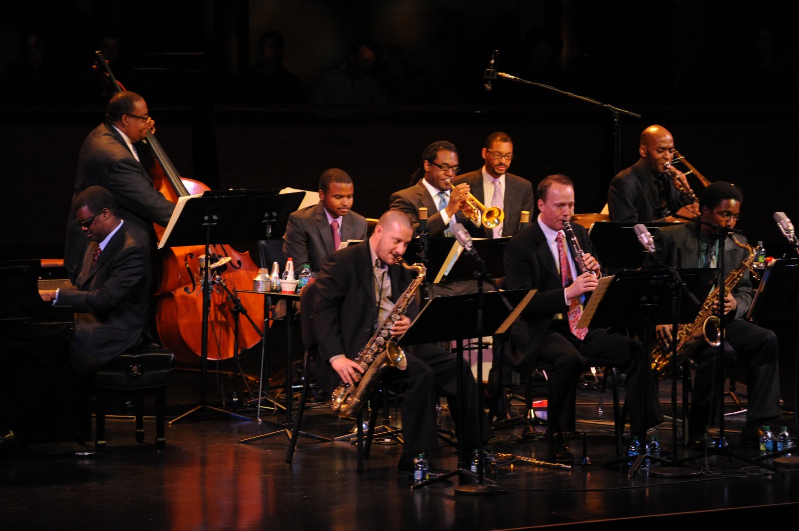 Alphonso with Marcus Roberts at Dizzy's Club NYC